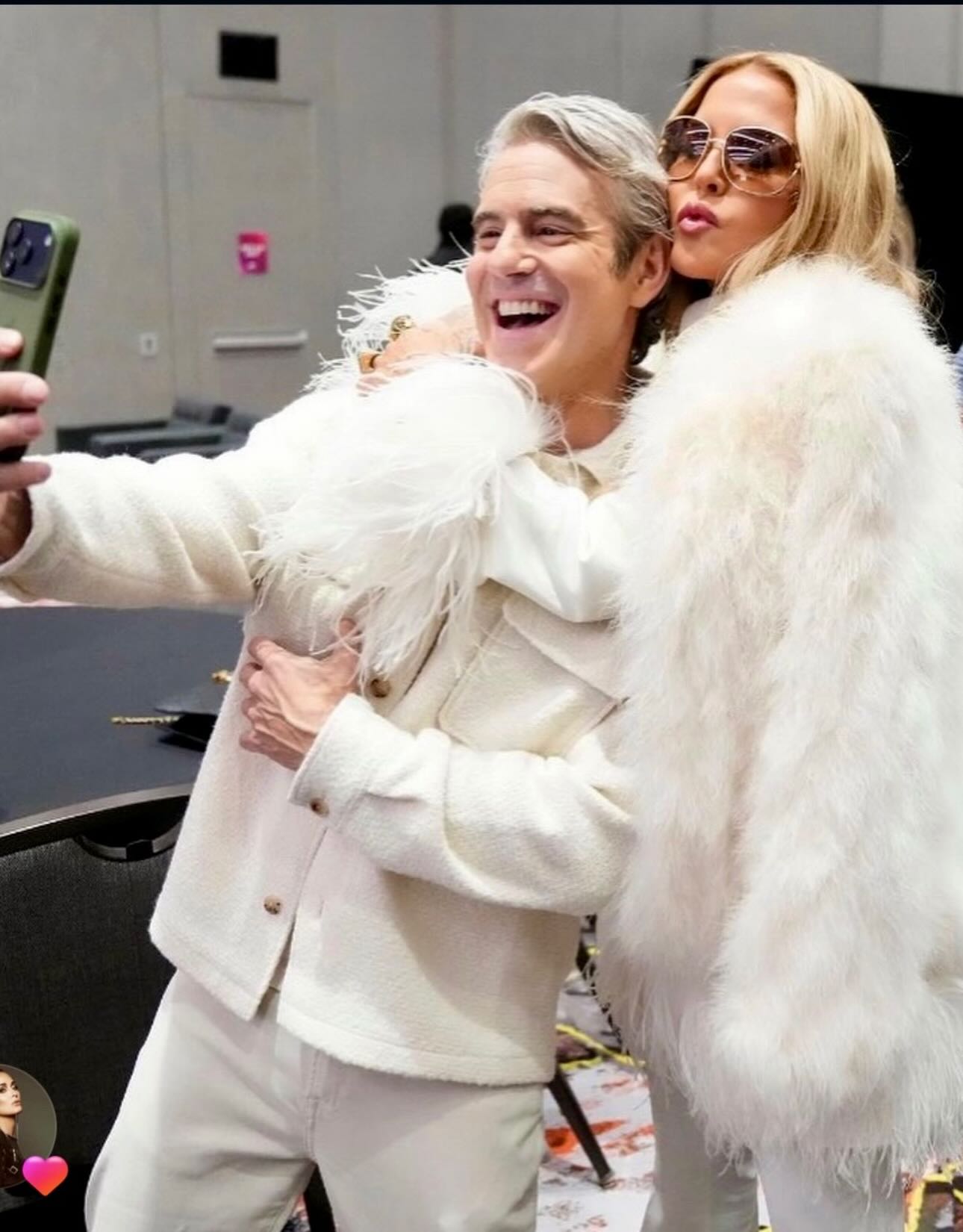 Gilet Blanc Fausse Fourrure Et Satin Rachel Zoe Taille S-M - Occasion Très Bon État