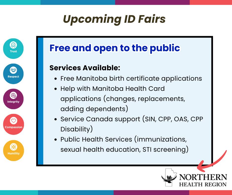Join us for the ID and Financial... - Northern Health Region | Facebook