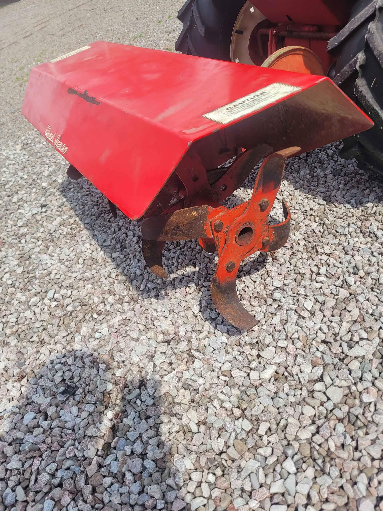 Wheelhorse Model 1077 with rear mount tiller Hydro transmission with ...