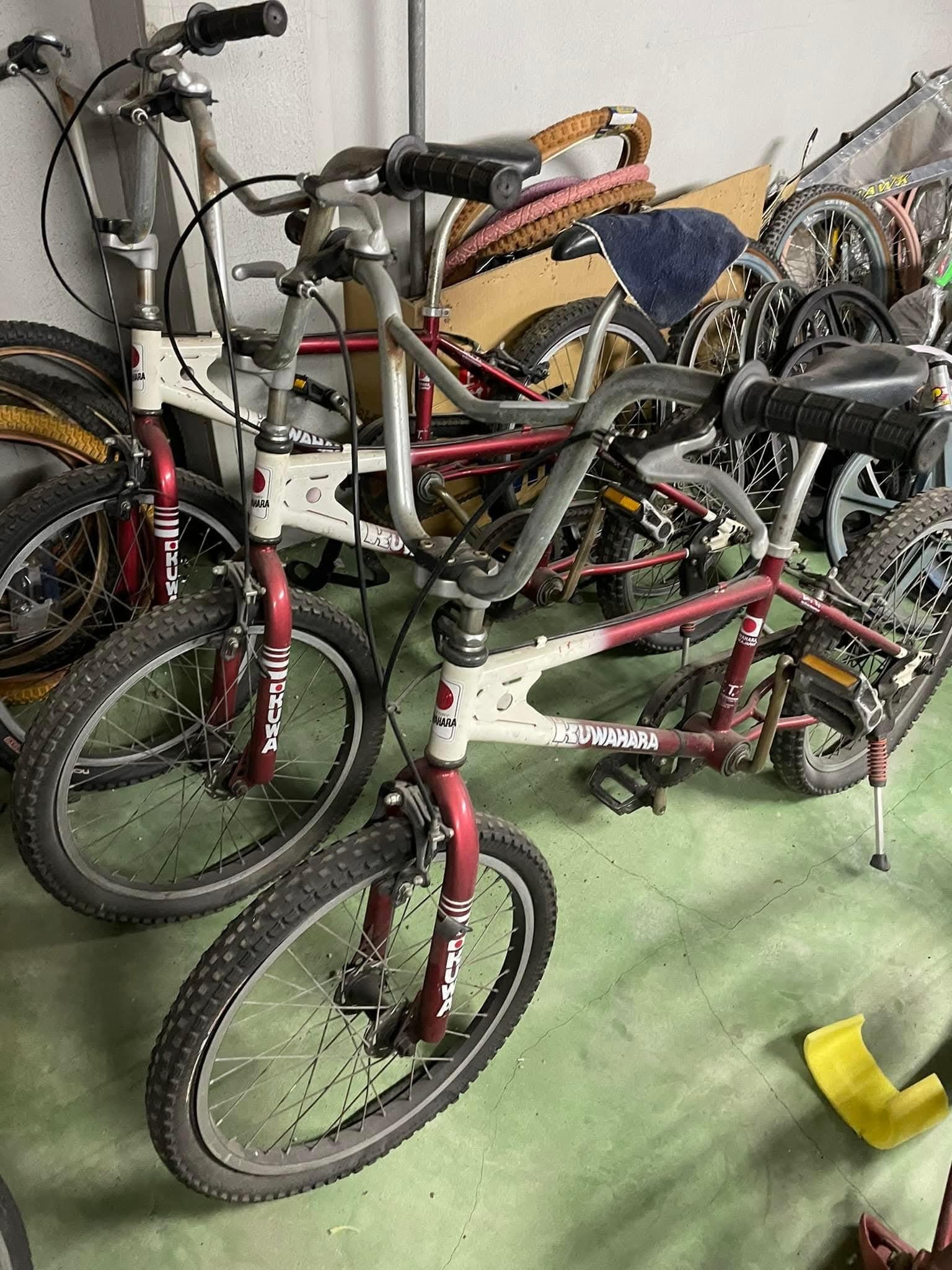 E.T. attraction model bikes from Universal Studios Japan