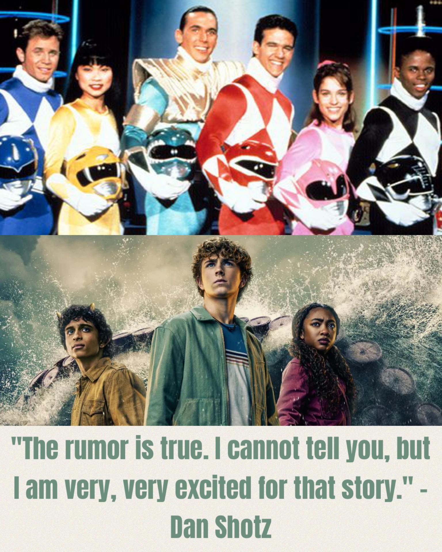 Chris - Percy Jackson showrunner confirms Power Rangers reboot in the ...