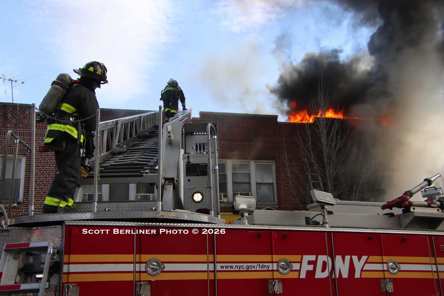 Brooklyn 3rd alarm Box 2692 #fdny #nycfiredepartment #nycfire