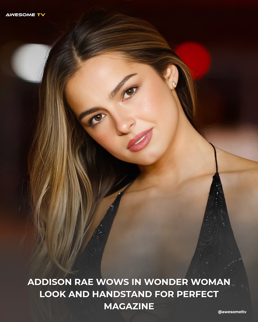 Awesome - Addison Rae stunned fans with a daring Perfect magazine shoot ...