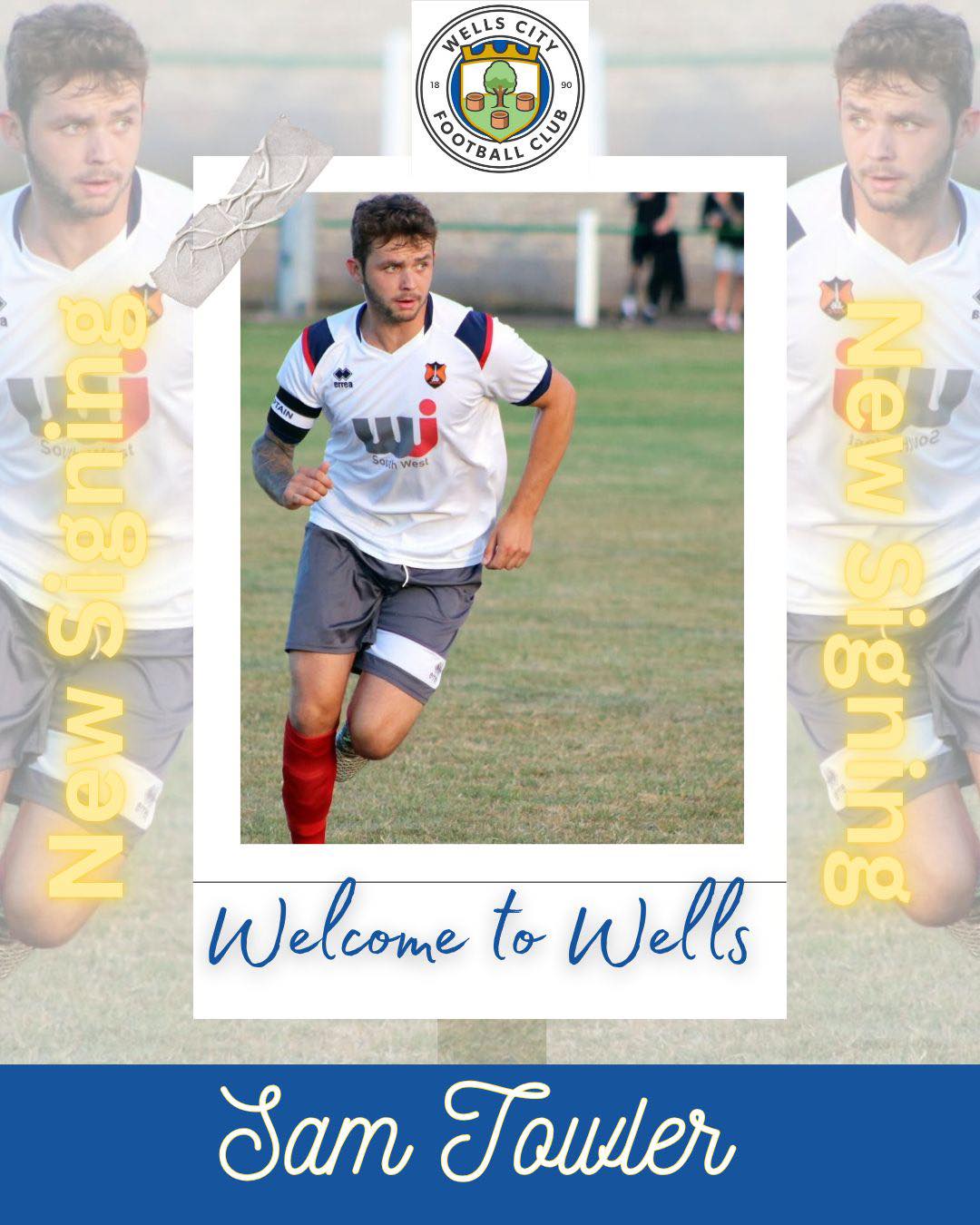Wells - 📝 🚨Welcome Sam Towler 💙 We are delighted to announce the ...