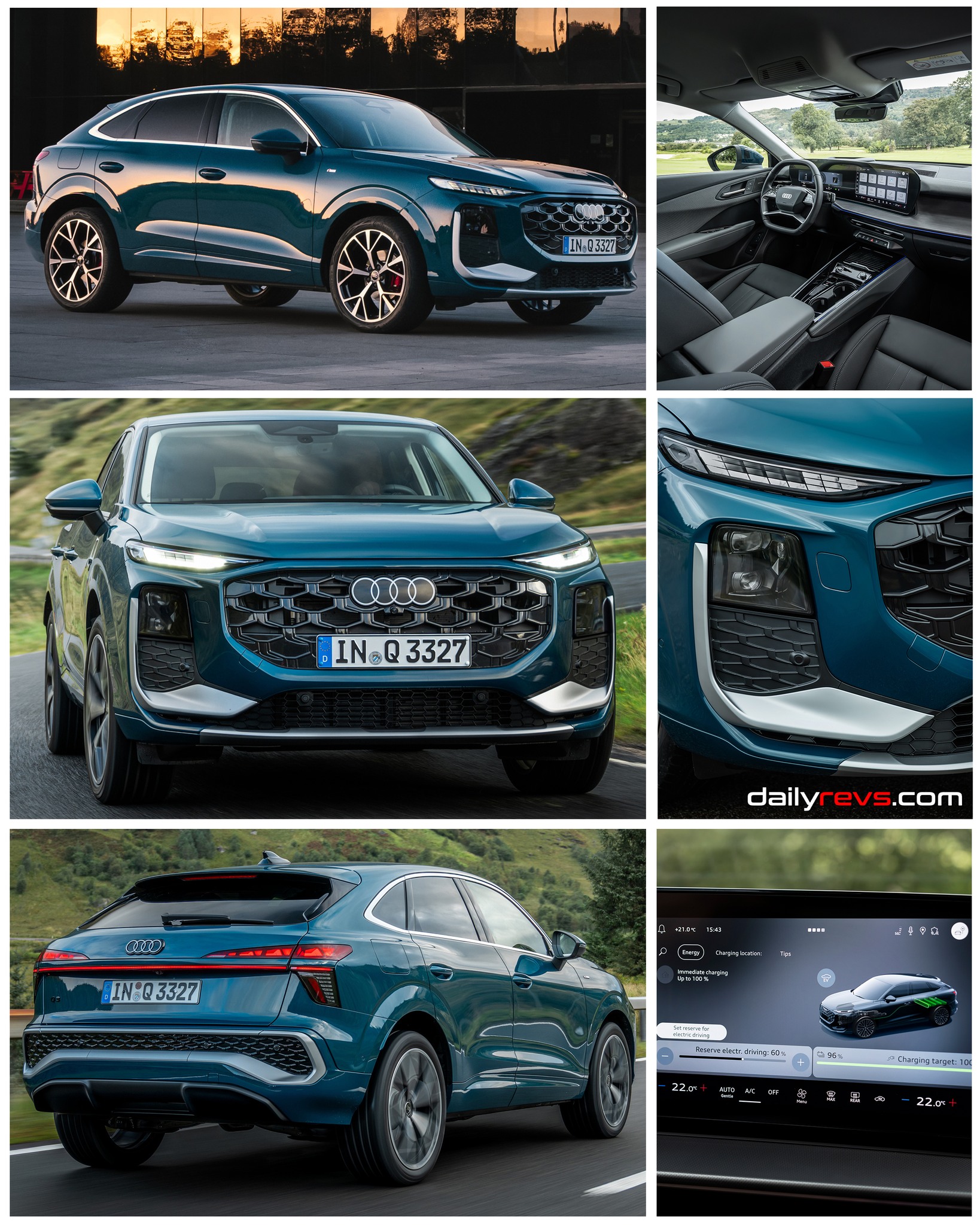 Daily Revs - 2026 Audi Q3 Sportback F3 | Malpelo Blue |... | Facebook