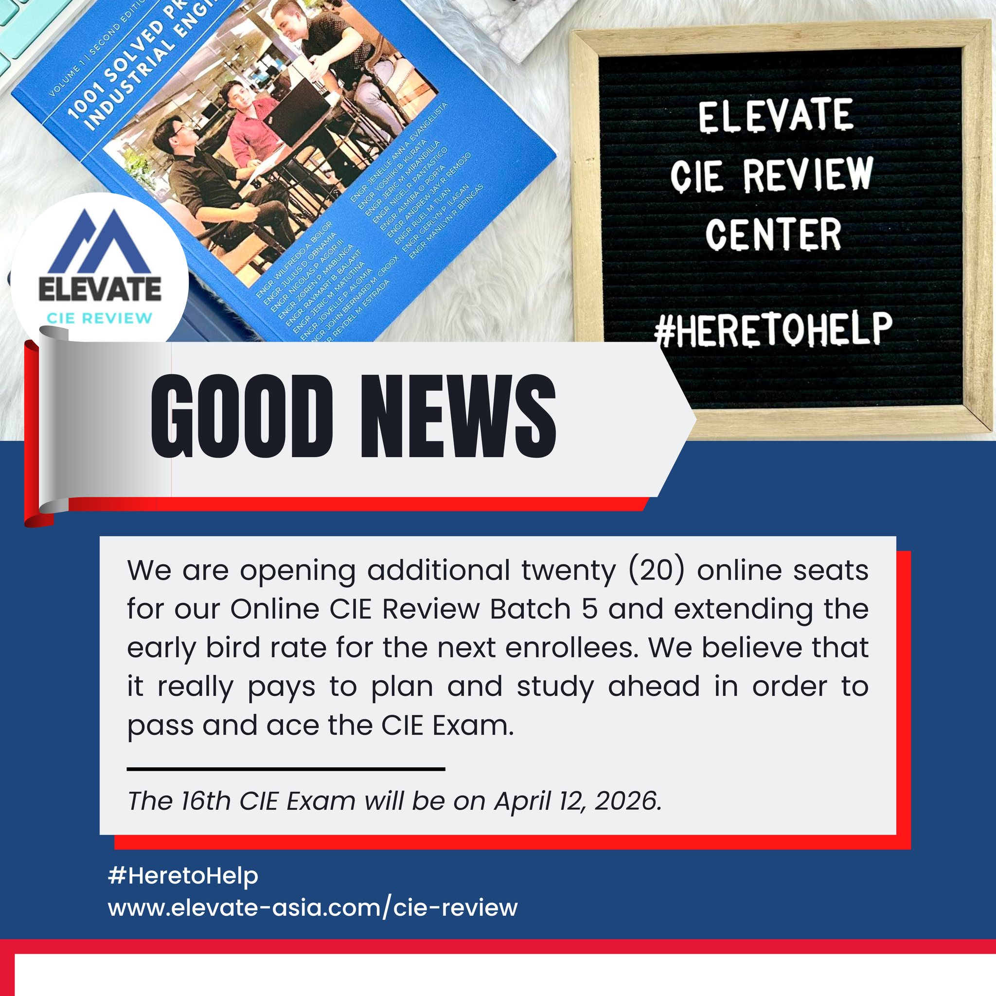 Elevate CIE Review Center - Main