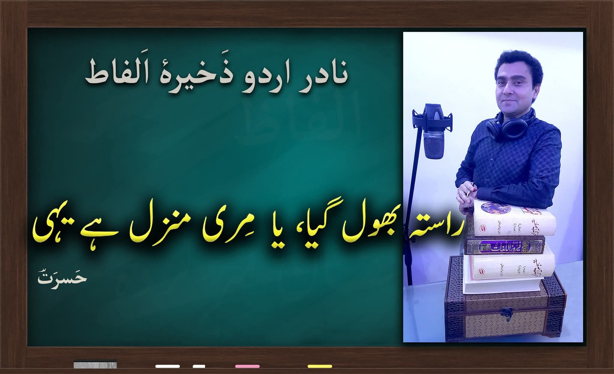 نادِر خان سَرگِروہ اُردو ذَخیرۂ الفاظ