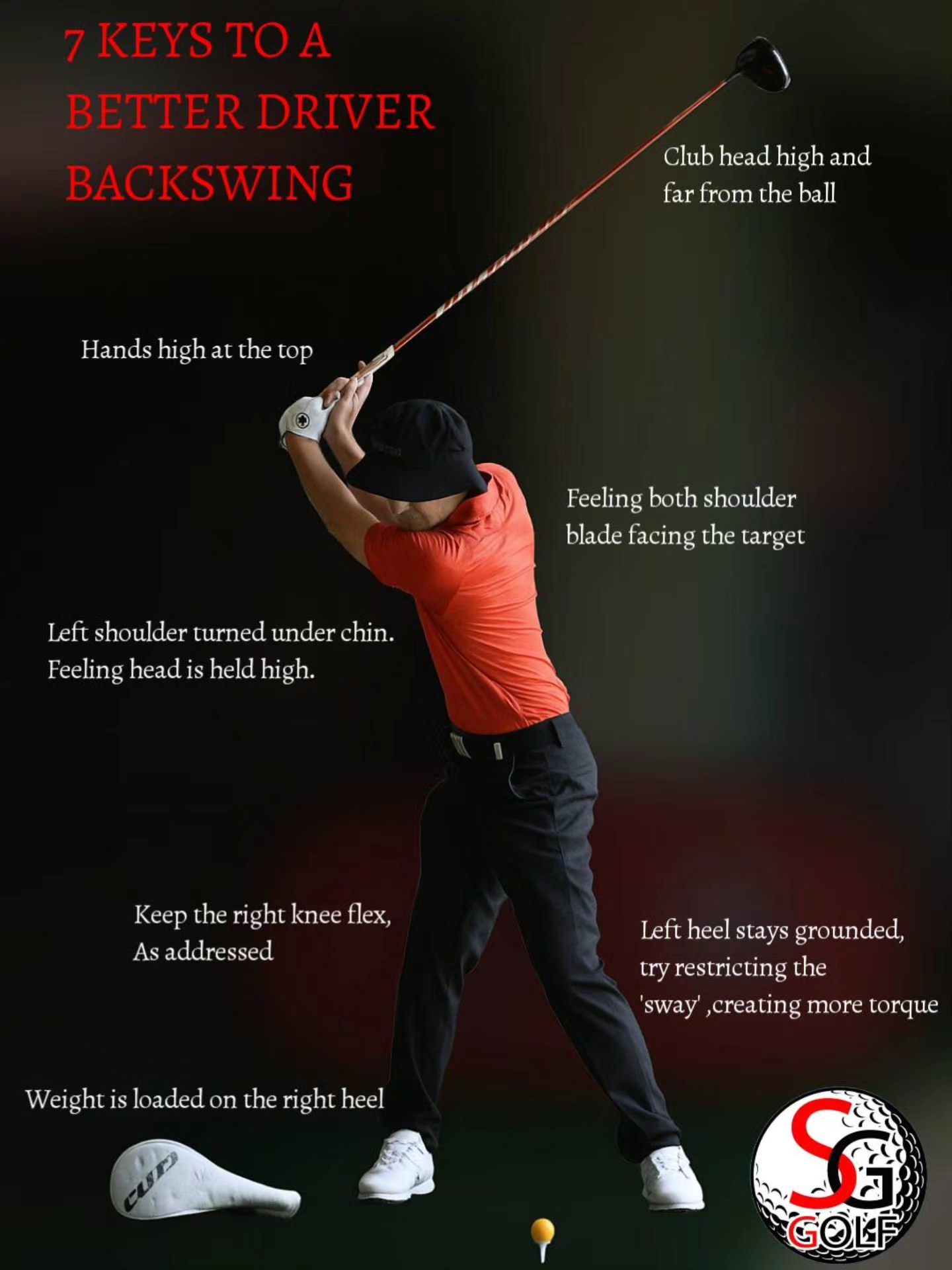 Sggolfcoach - 🏌️‍♂️ 7 Keys to a Better Driver Backswing ⛳ Master the ...