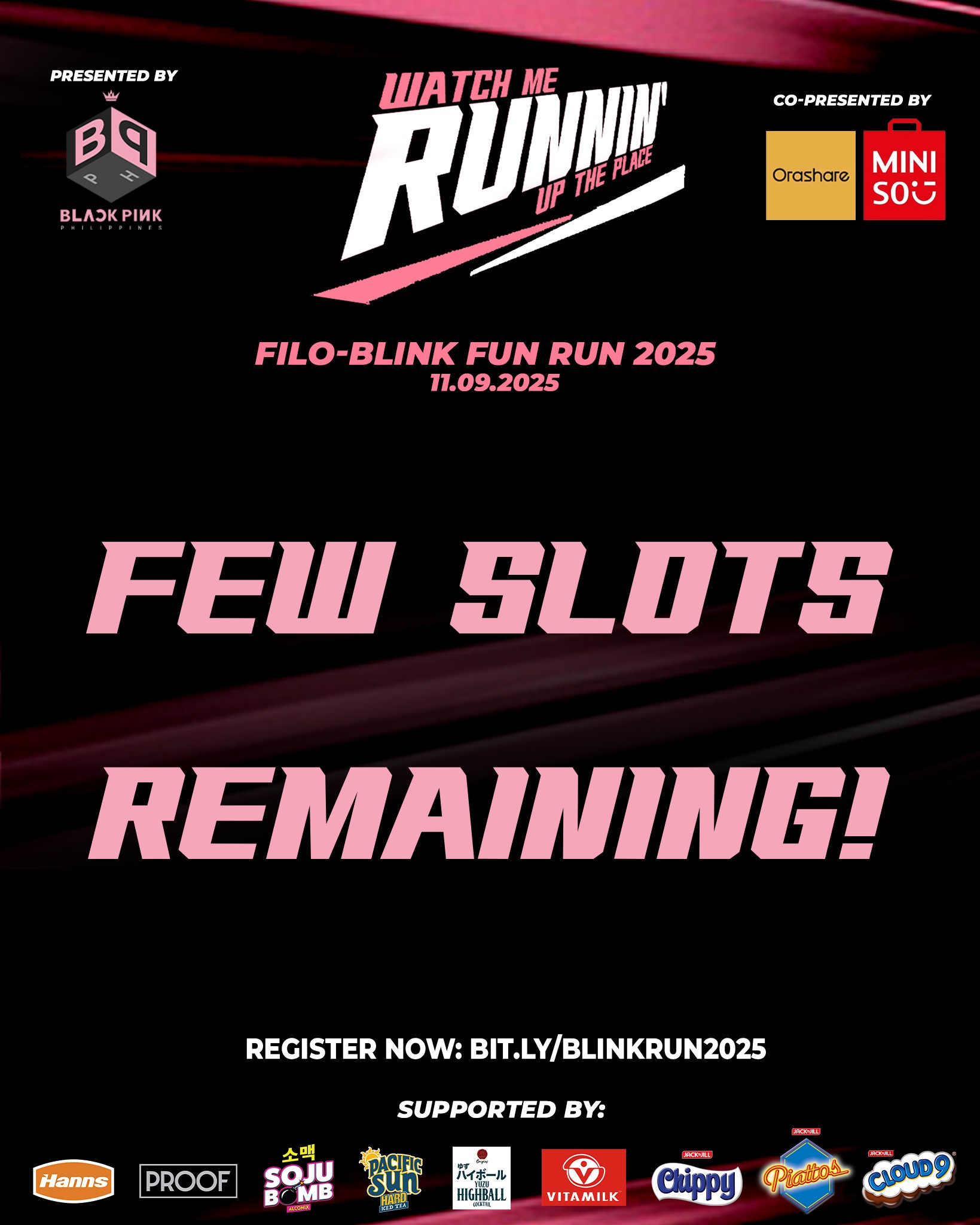 BLACKPINK - BLACKPINK PHILIPPINES' Presents: WATCH ME RUNNIN' UP THE ...
