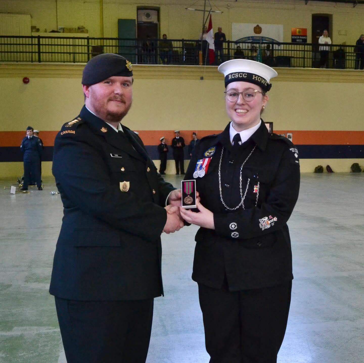 カナダ海軍　コマンド・チーフ・ペティ・オフィサー　チャレンジ Royal Canadian Navy chief petty officer awarded Distinguished