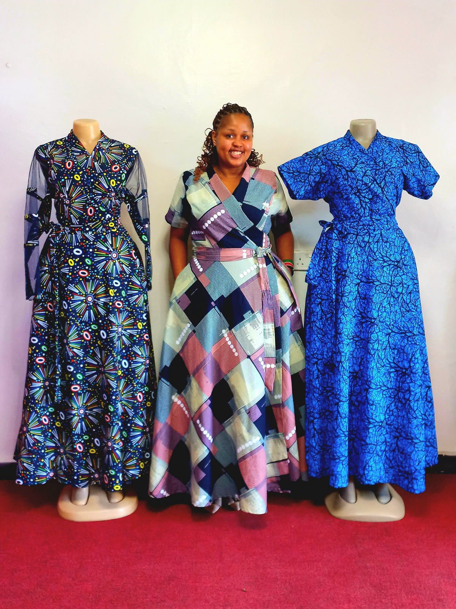 Wrap dresses are one piece to must own! Comfortable, can fit even if you add or lose weight... Ours are made from 💯 percent cotton Well lined with cotton too. Inquiries and