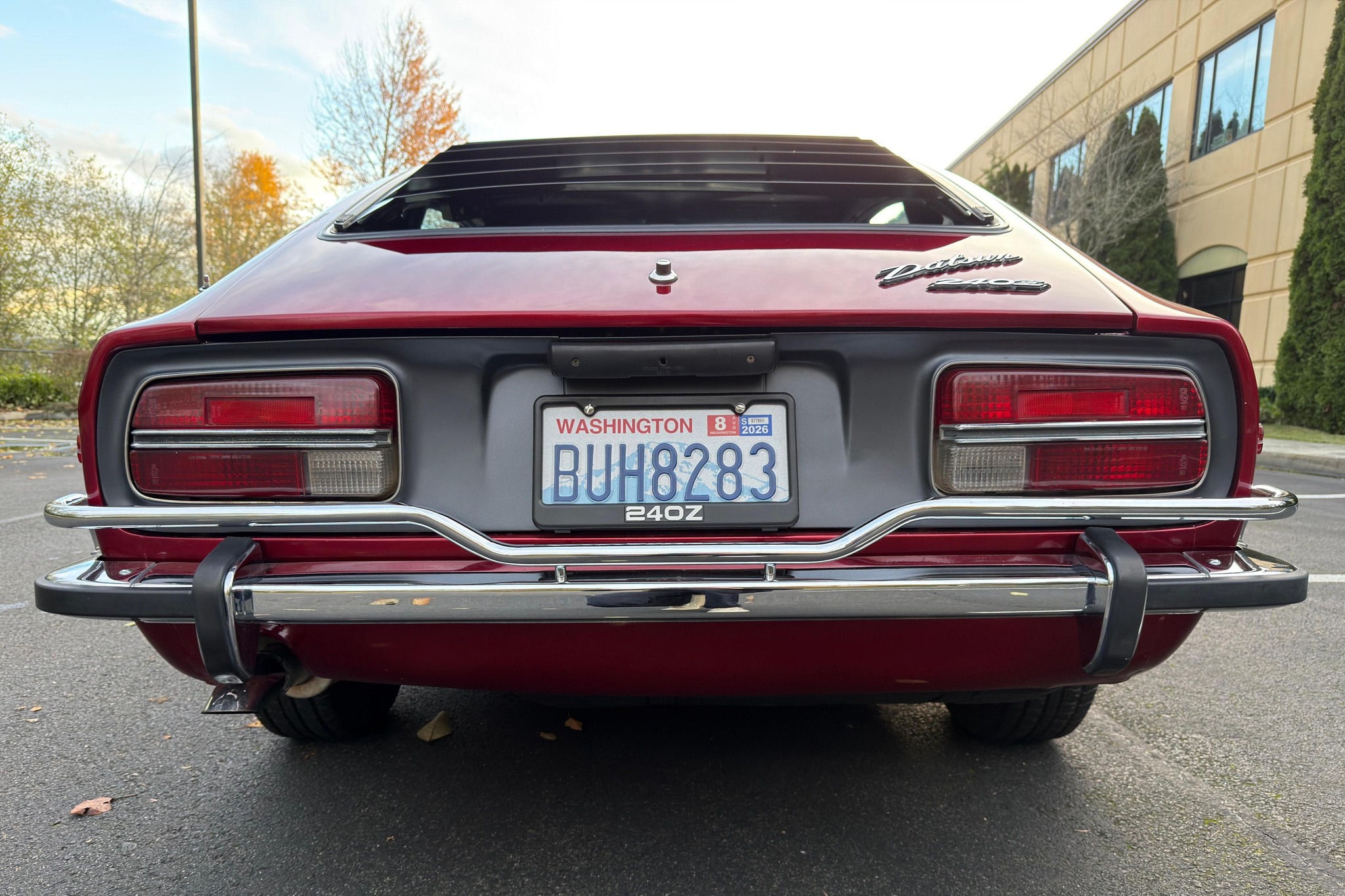 The Z that changed everything. You get a 2.4-liter inline-six, a 5