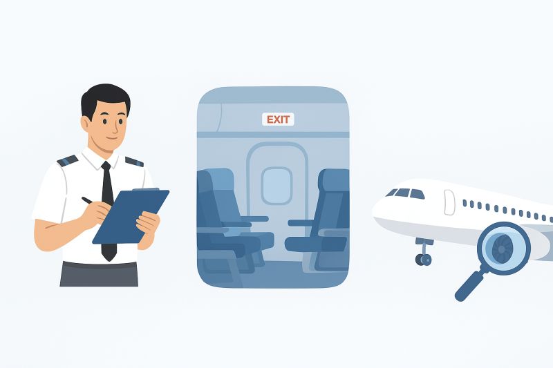 Aviation-knowledge - ️ Ramp Inspection Overview (On-Ground Check ...