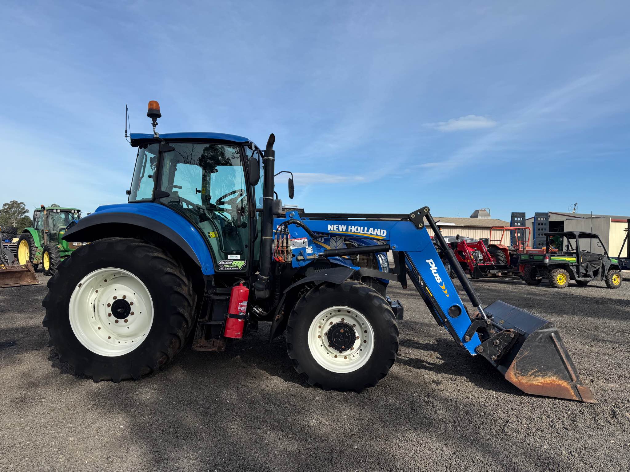 2018 New Holland T5.115 Electro Command Loader Tractor - Commercial ...