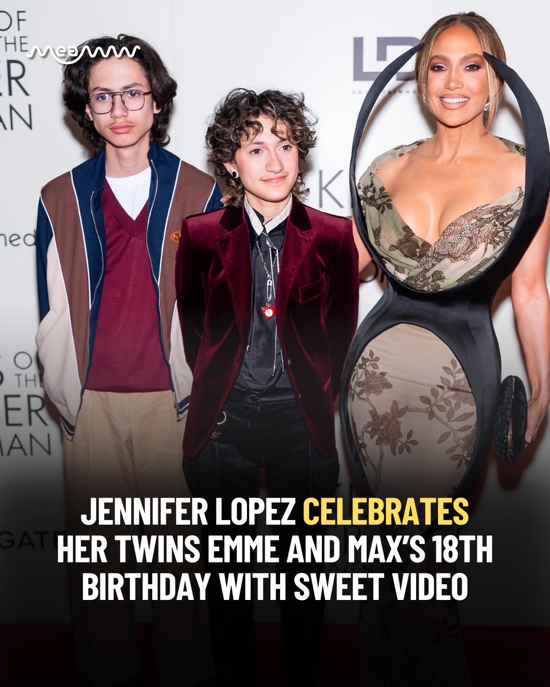 MEAWW - Jennifer Lopez marked her twins Emme and Max's 18th birthday by ...