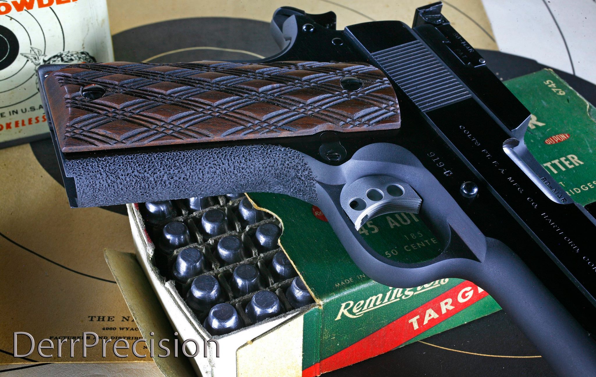 Custom 1960s-style Colt NRA bullseye pistol build