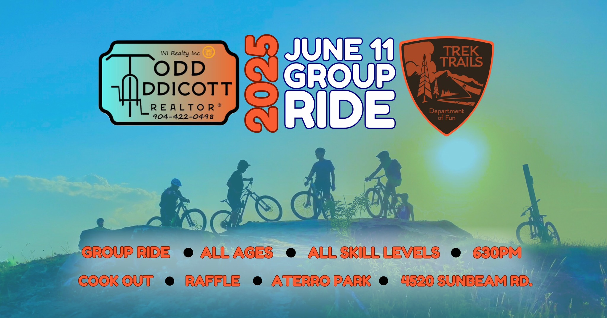 Todd Addicott Realtor x Trek Trails Group Ride & Party!