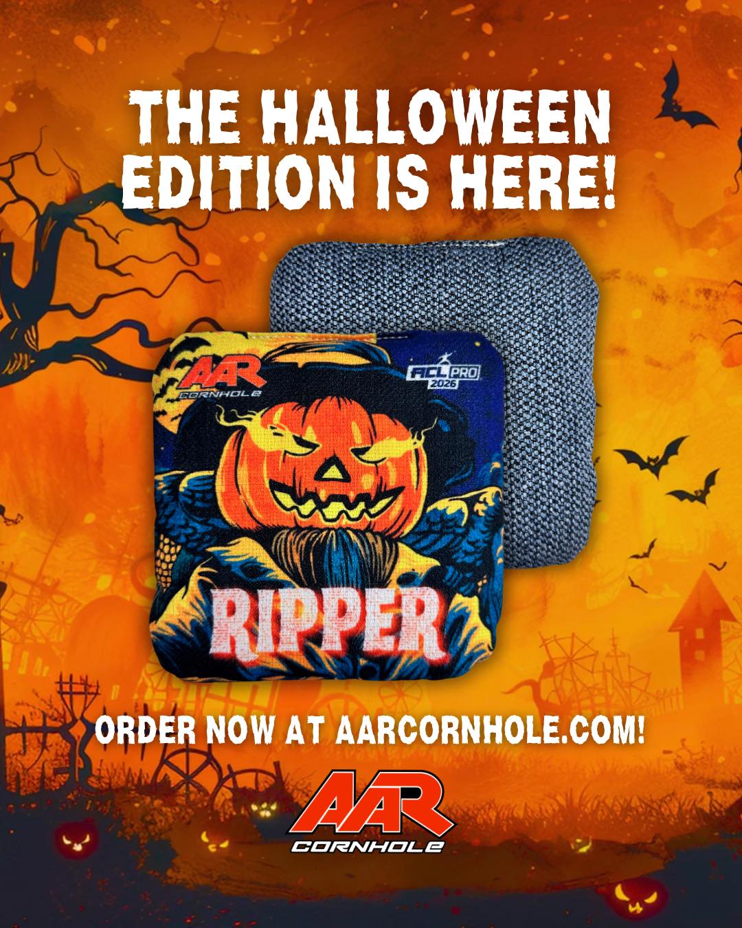 AAR Cornhole - 🎃 HALLOWEEN EDITION RIPPER 🎃 Show your... | Facebook