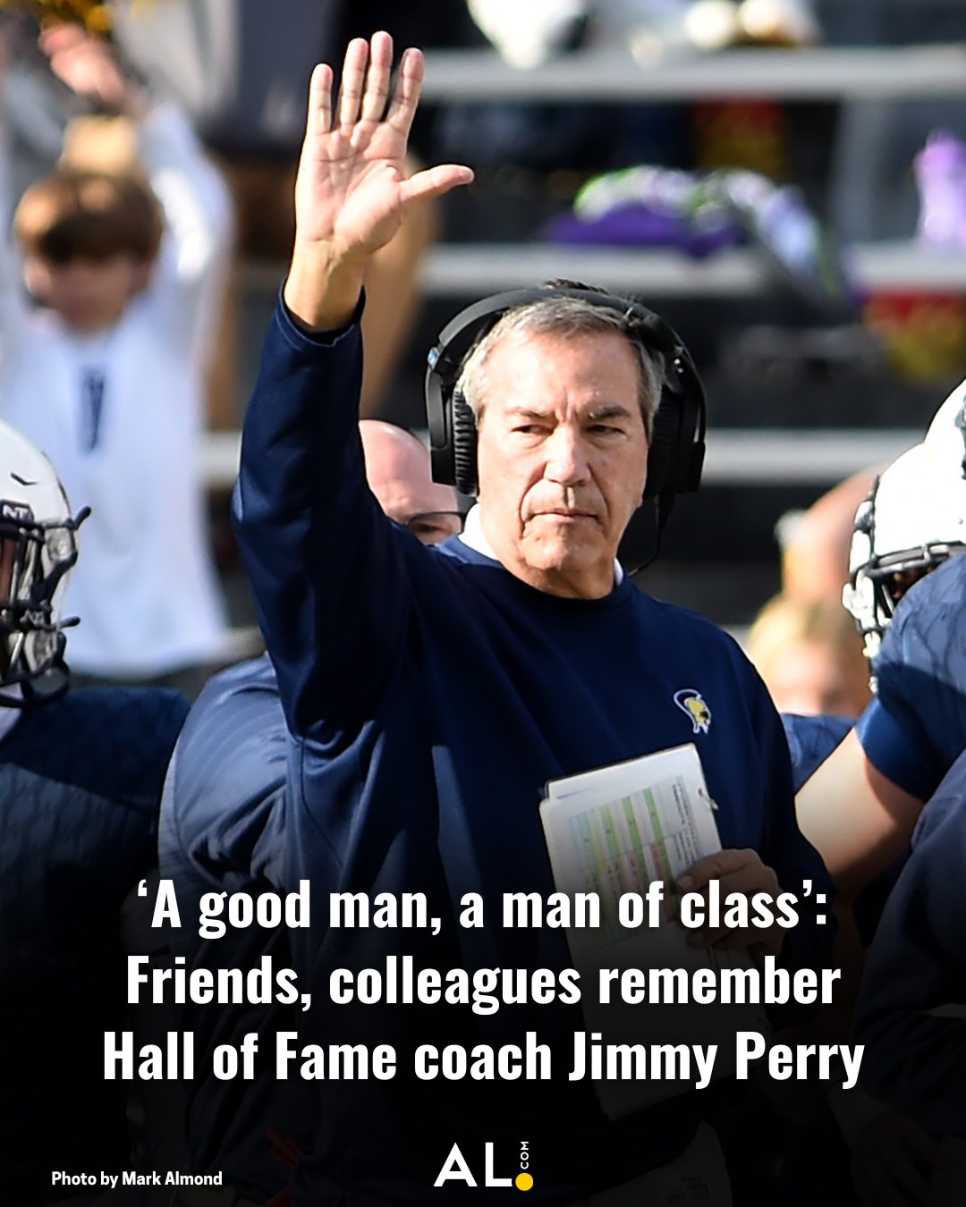 Press-Register - Hall of Fame football coach Jimmy Perry died at his ...