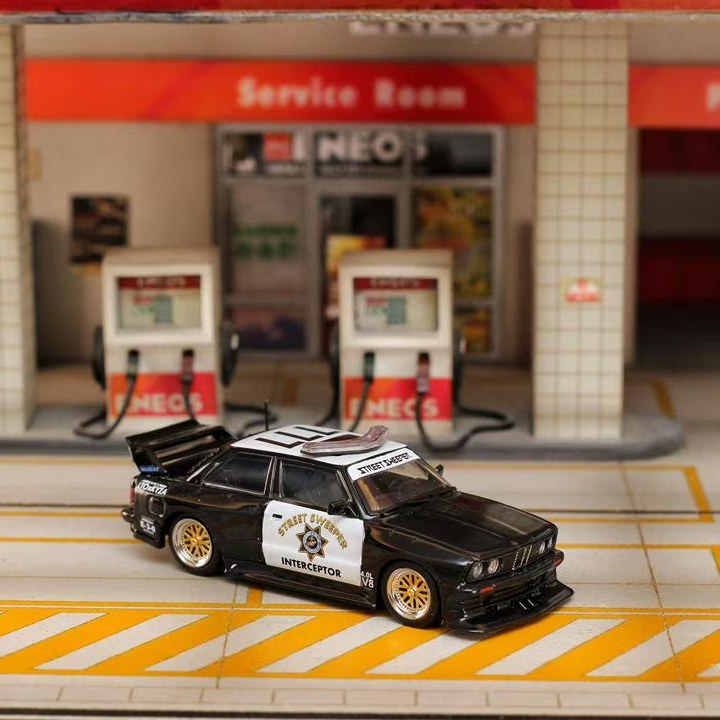 Pre-order ^^ SW 1/64 BMW E30 M3 LTO Modified Version Diecast Model