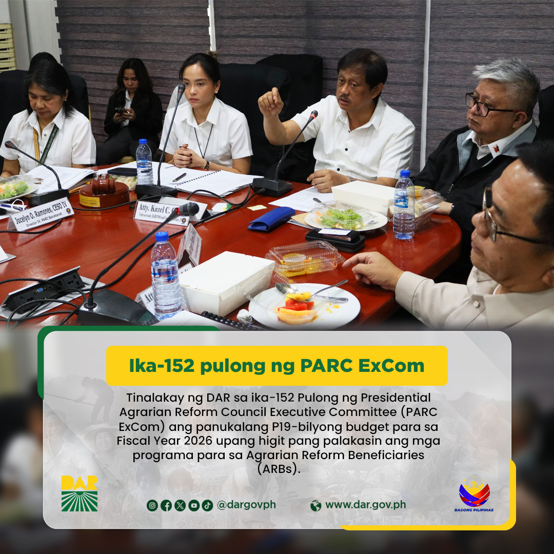 Isinusulong... - Department of Agrarian Reform, Philippines | Facebook