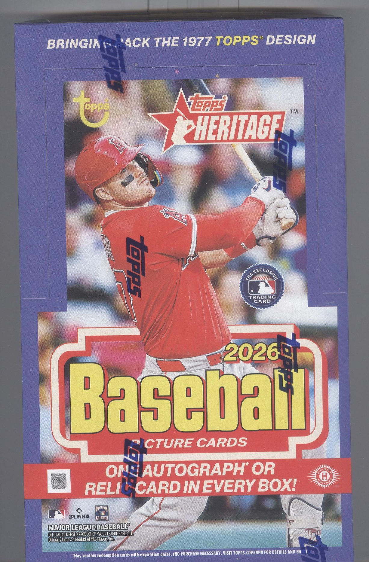 Take a look at what just arrived! 2026 Topps Heritage Baseball 