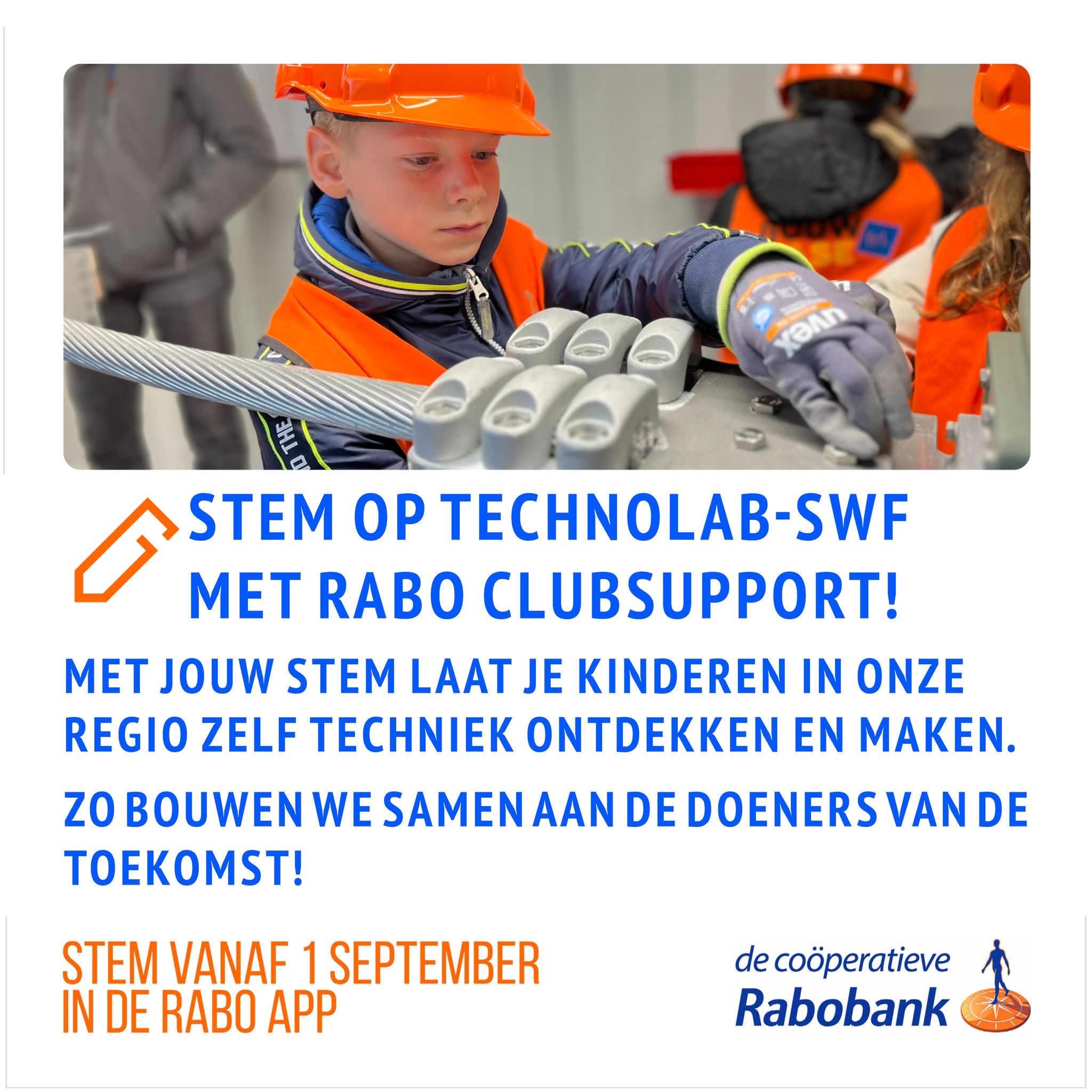 Technolab - Help Technolab-SWF via Rabo ClubSupport Dit jaar doet ...