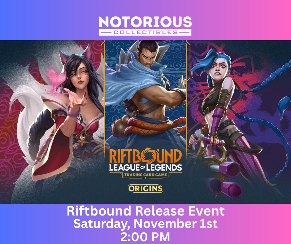 Notorious - 🔥 It’s Time to Enter the Rift! 🔥 Join us for the Riftbound ...