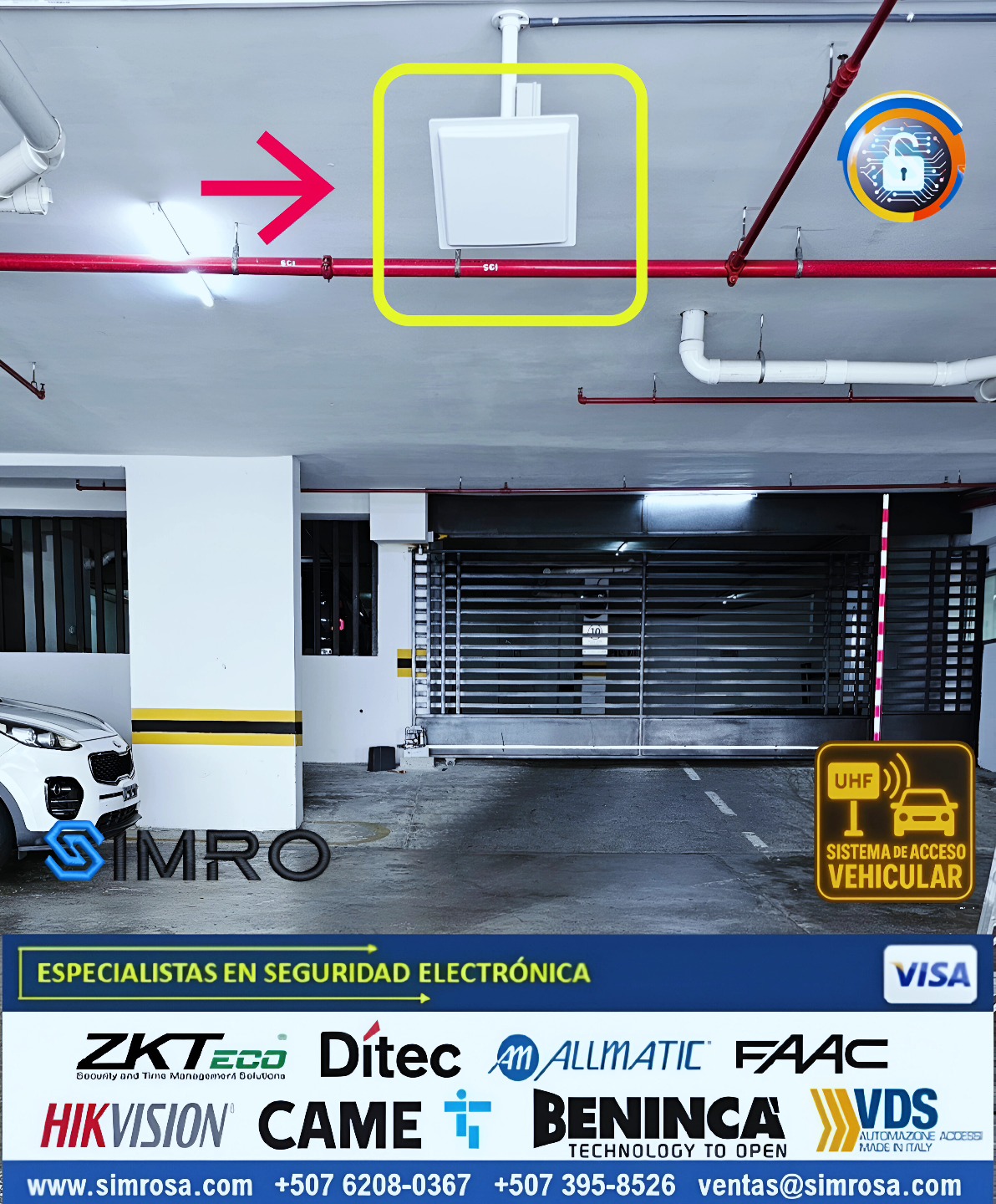 SIMRO - 🔹 ¿Qué es una antena UHF para vehículos? Es un sistema de ...