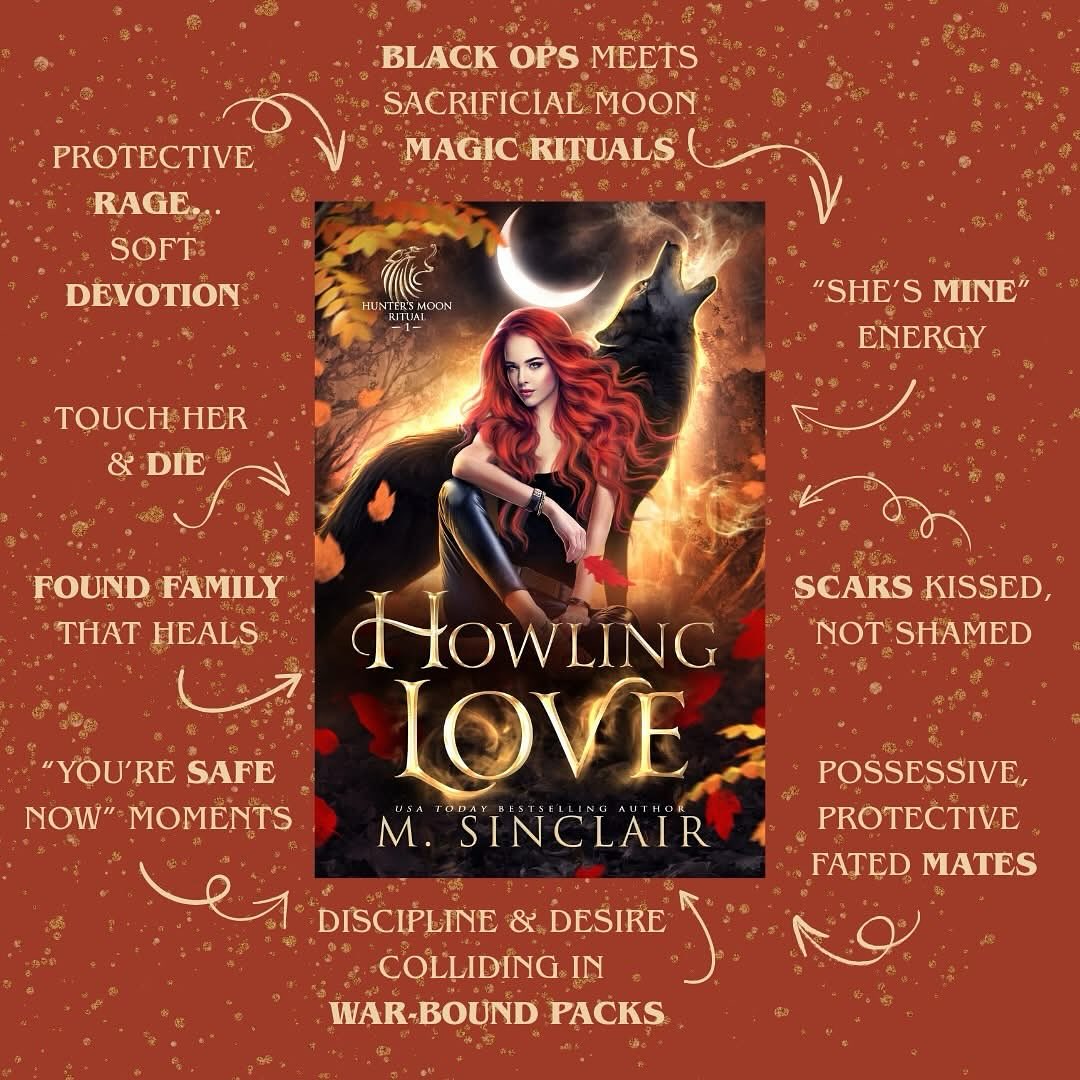 M. Sinclair - 🐺 Howling Love is here! 🐺 The first book in the Hunter’s ...