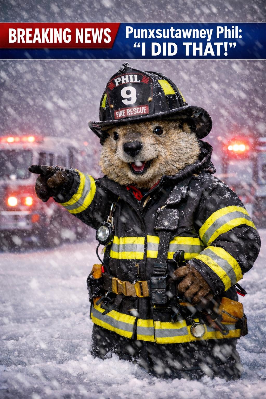 Hammonton - 🚨🌨️ BREAKING NEWS: Punxsutawney Phil Did It Again! 🌨️🚨 ...