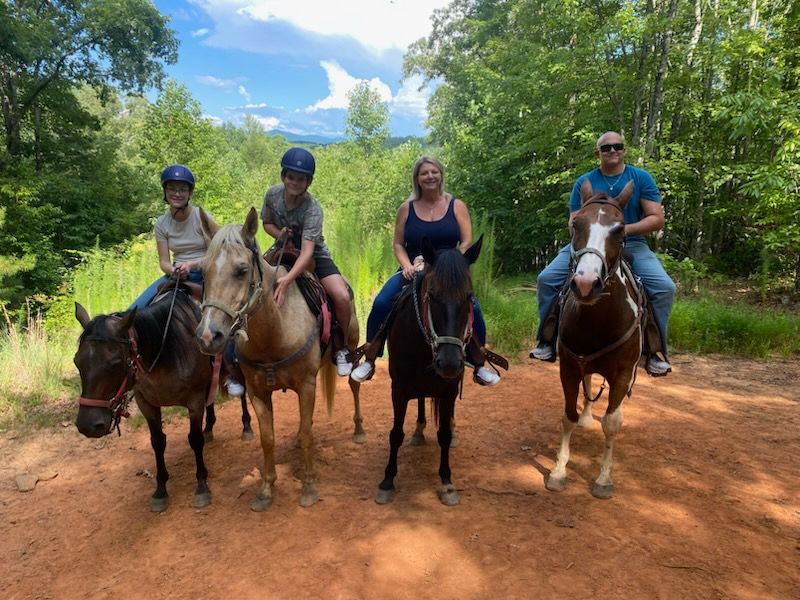 Blanche Manor Horseback Riding at Blissful Owl Ranch - We're not the ...