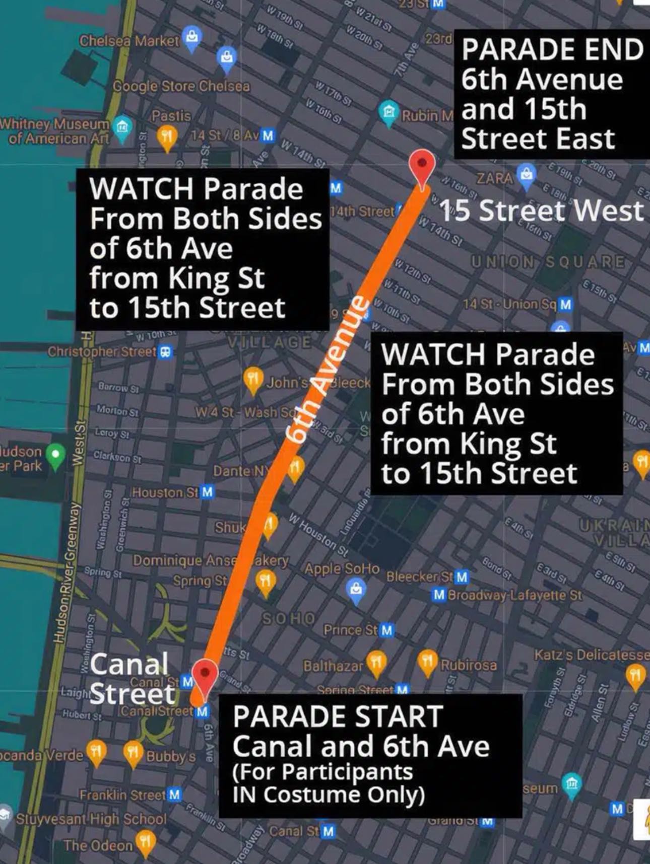 Discover - THE ROUTE NYC Village Halloween Parade The Parade starts at ...