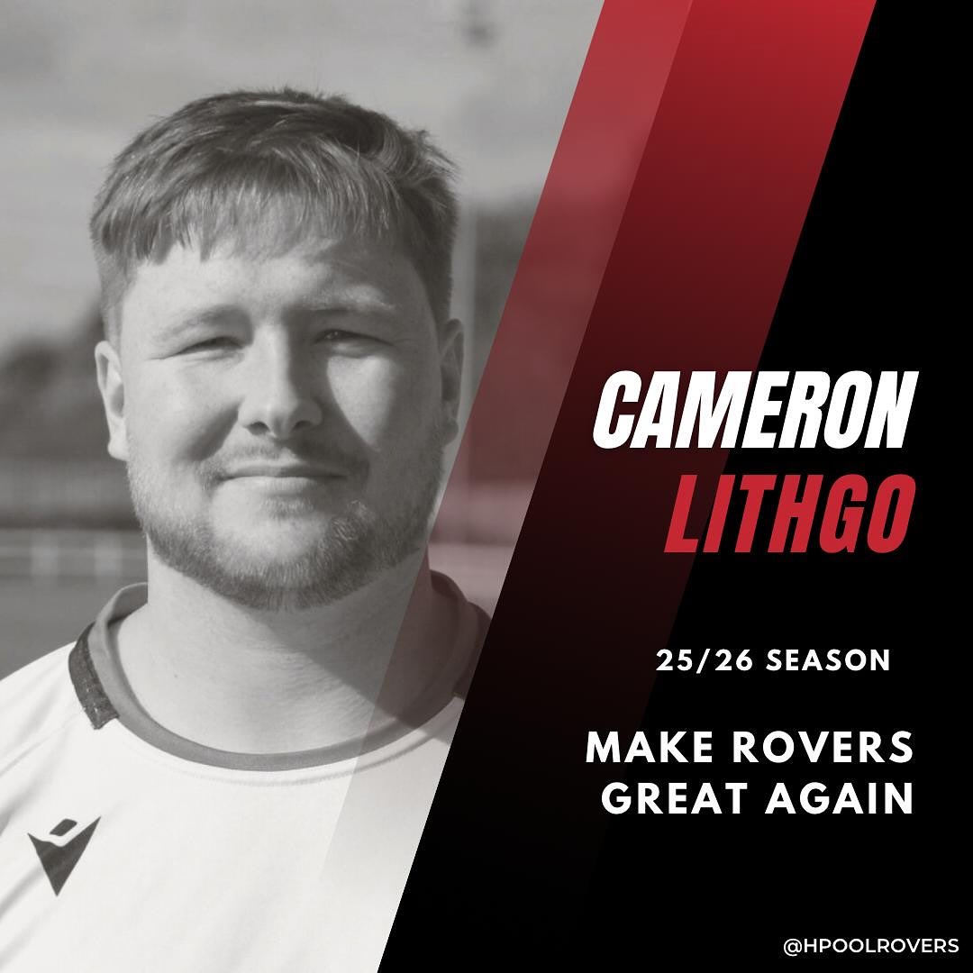 Hartlepool - 🏉 CAM LITHGO SPONSORSHIP ANNOUNCEMENT 🏉 We’re excited to ...