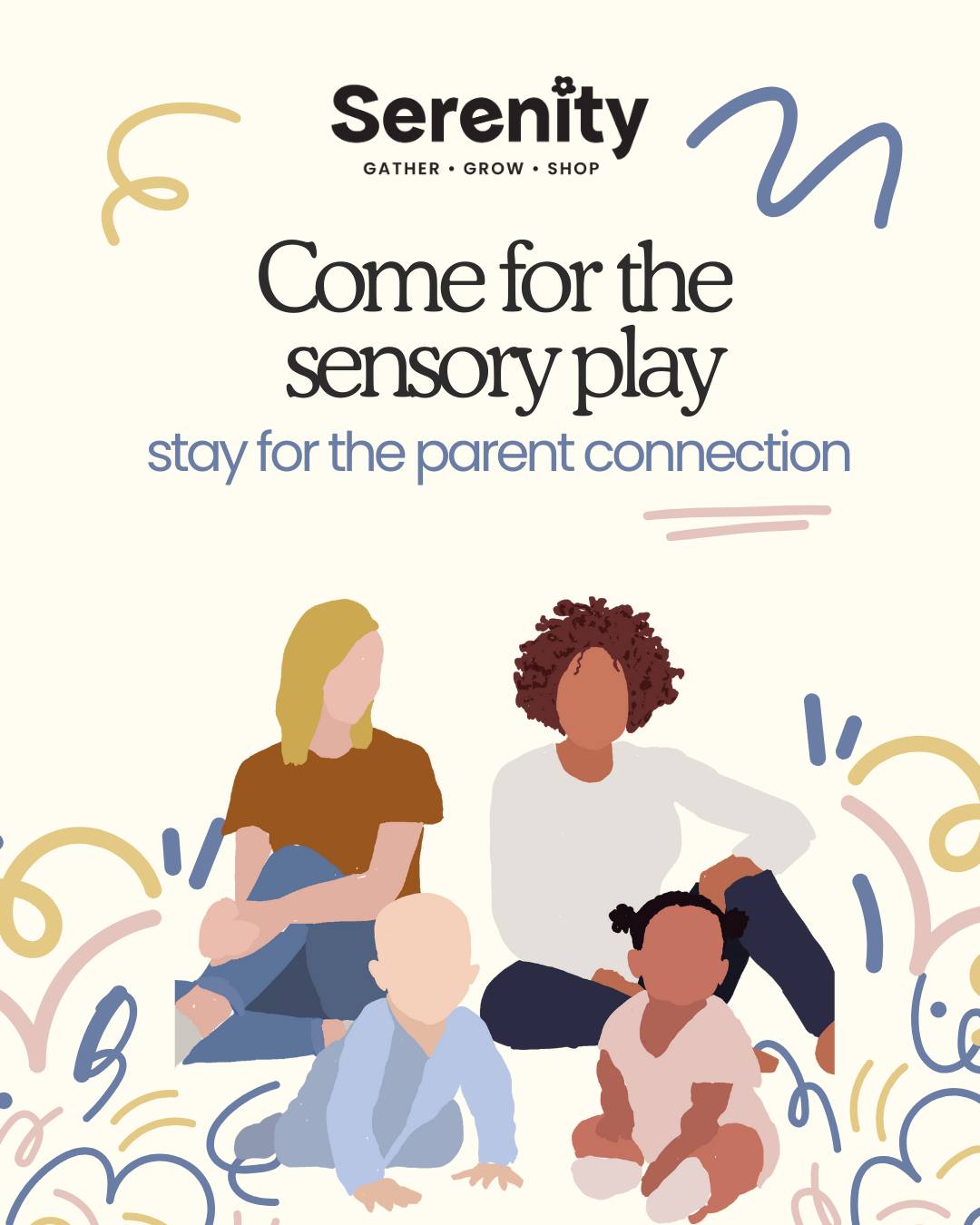Serenity - Come for the sensory play… stay for the parent connection 😄 ...
