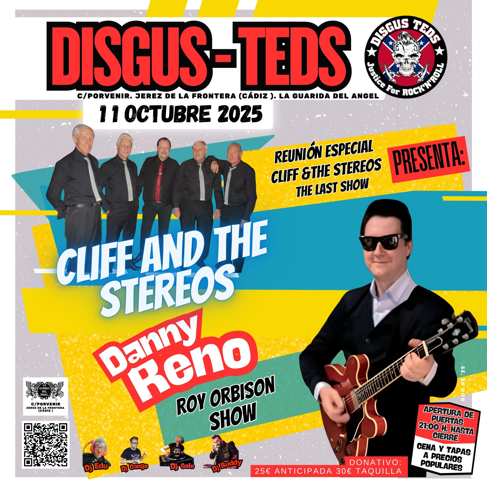 CLIFF & THE STEREOS + DANNY RENO