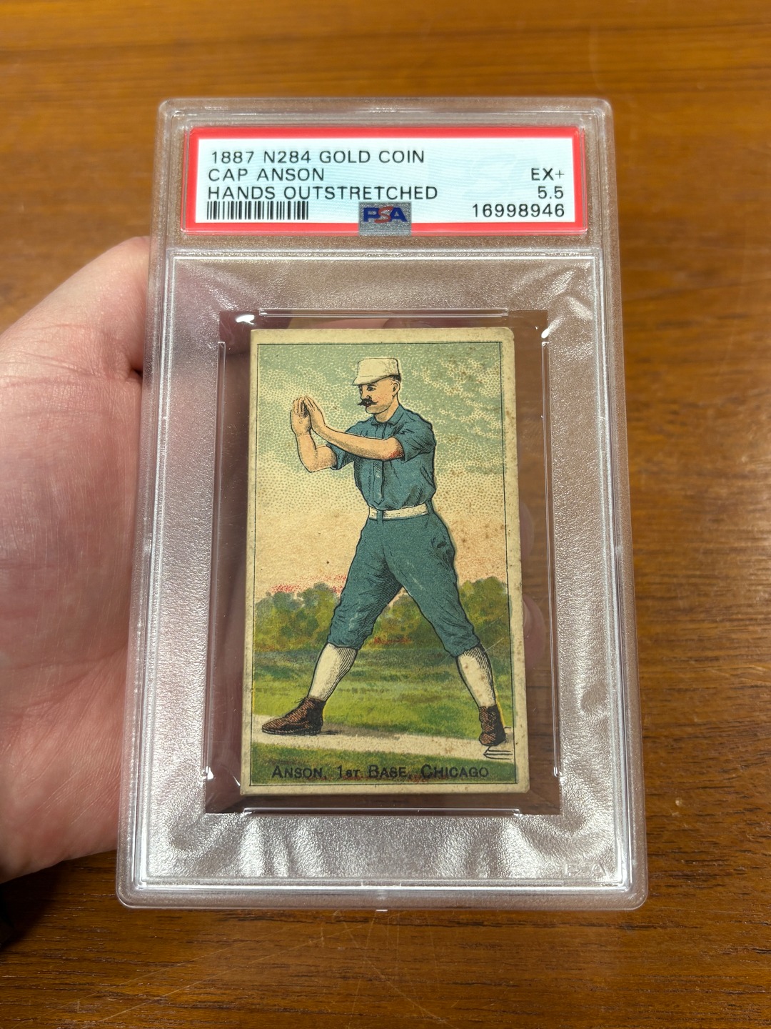 A relic from baseball's earliest golden age ⚾🏆 The 1887 N284