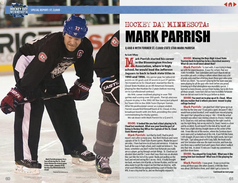 The Functional - Minnesota Hockey Magazine Interview with former NHLer ...