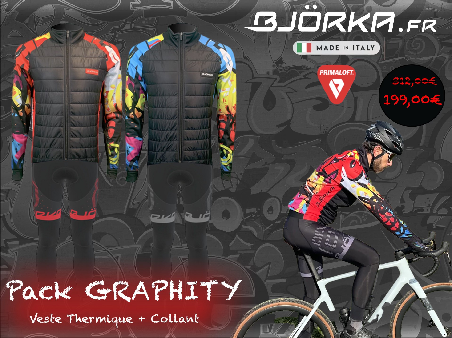Bjorka.fr - 🚴‍♂️ Découvrez la Collection Graffiti de la Björka Cycling ...