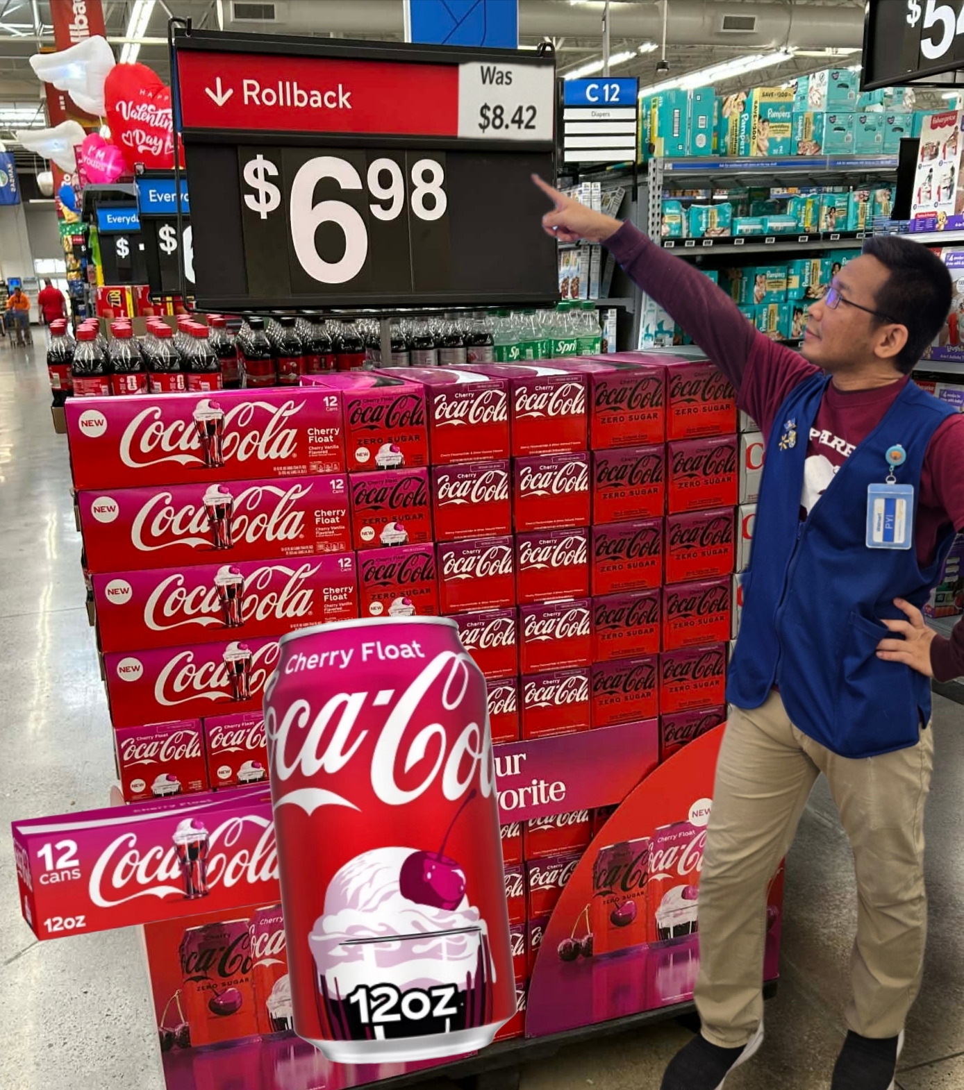 Walmart - 🍒Cherry Float is in the house!🍒 Zero sugar, full flavor, and ...