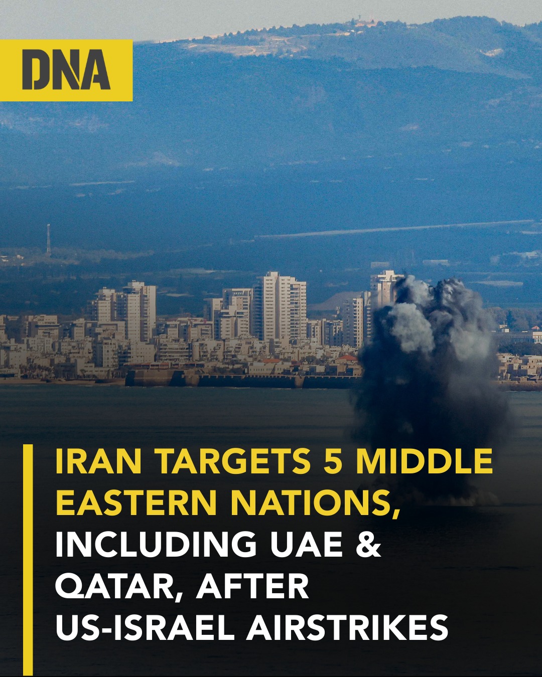 DNA India - Iran launched missiles at several Gulf... | Facebook