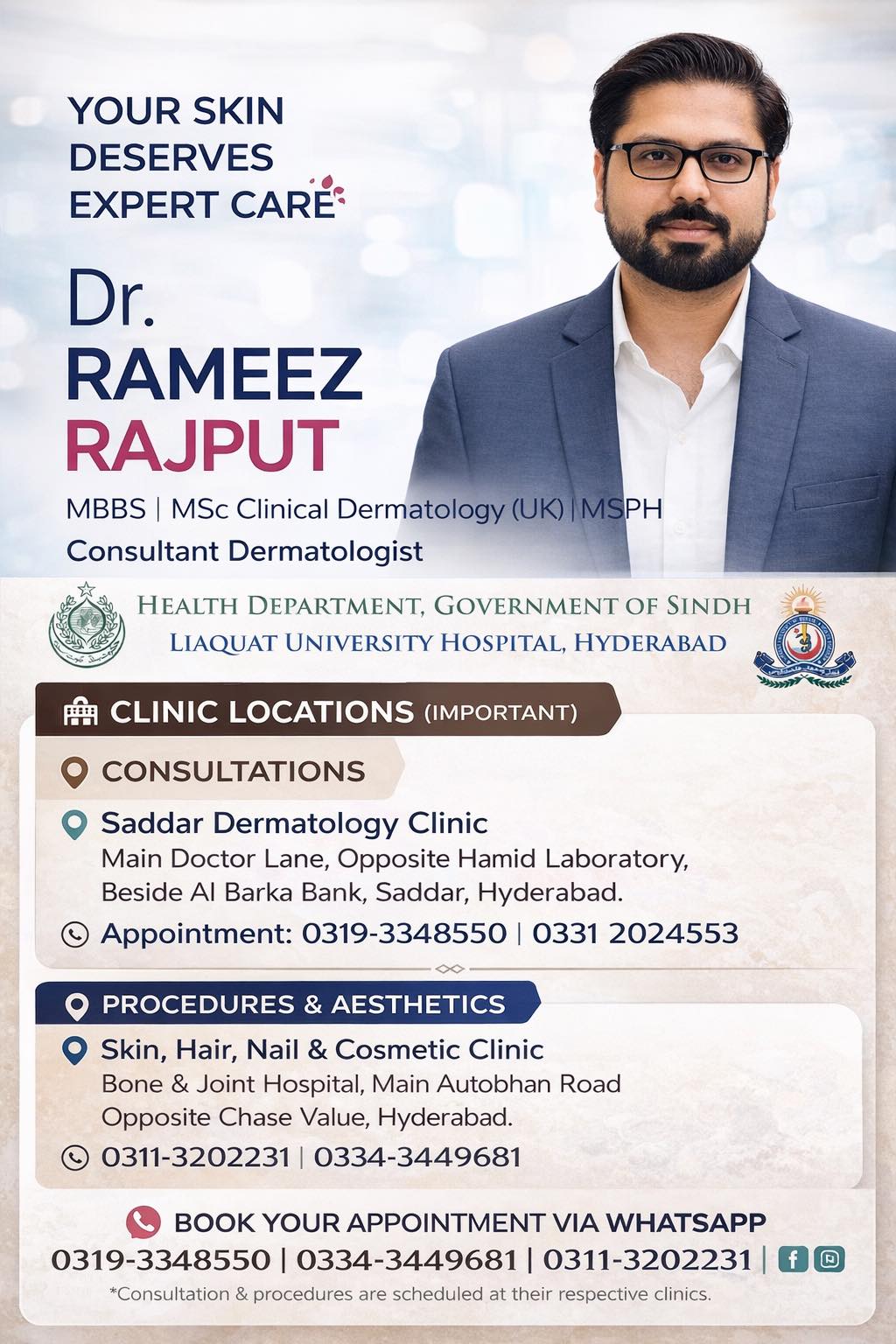 Dr. M Rameez Rajput, Dermatologist