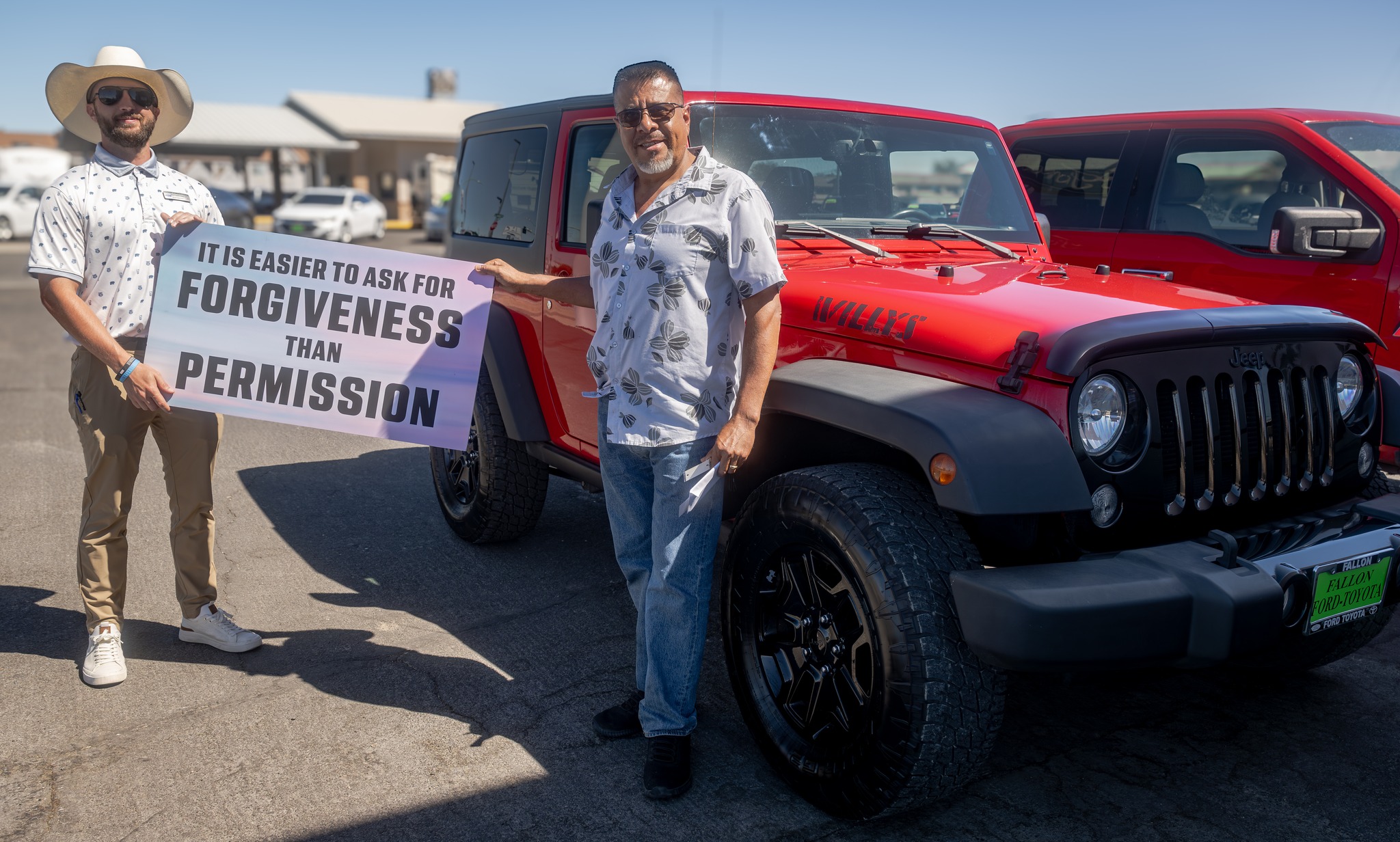 Fallon - 💥 Francisco is hitting the road in style with his 2017 Jeep ...