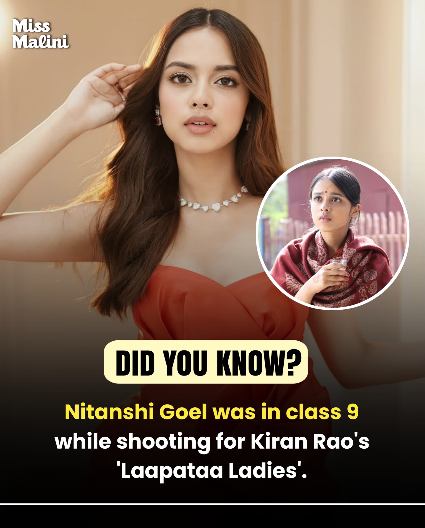 MissMalini - Nitanshi Goel, who played Phool in Kiran Rao’s Laapataa ...