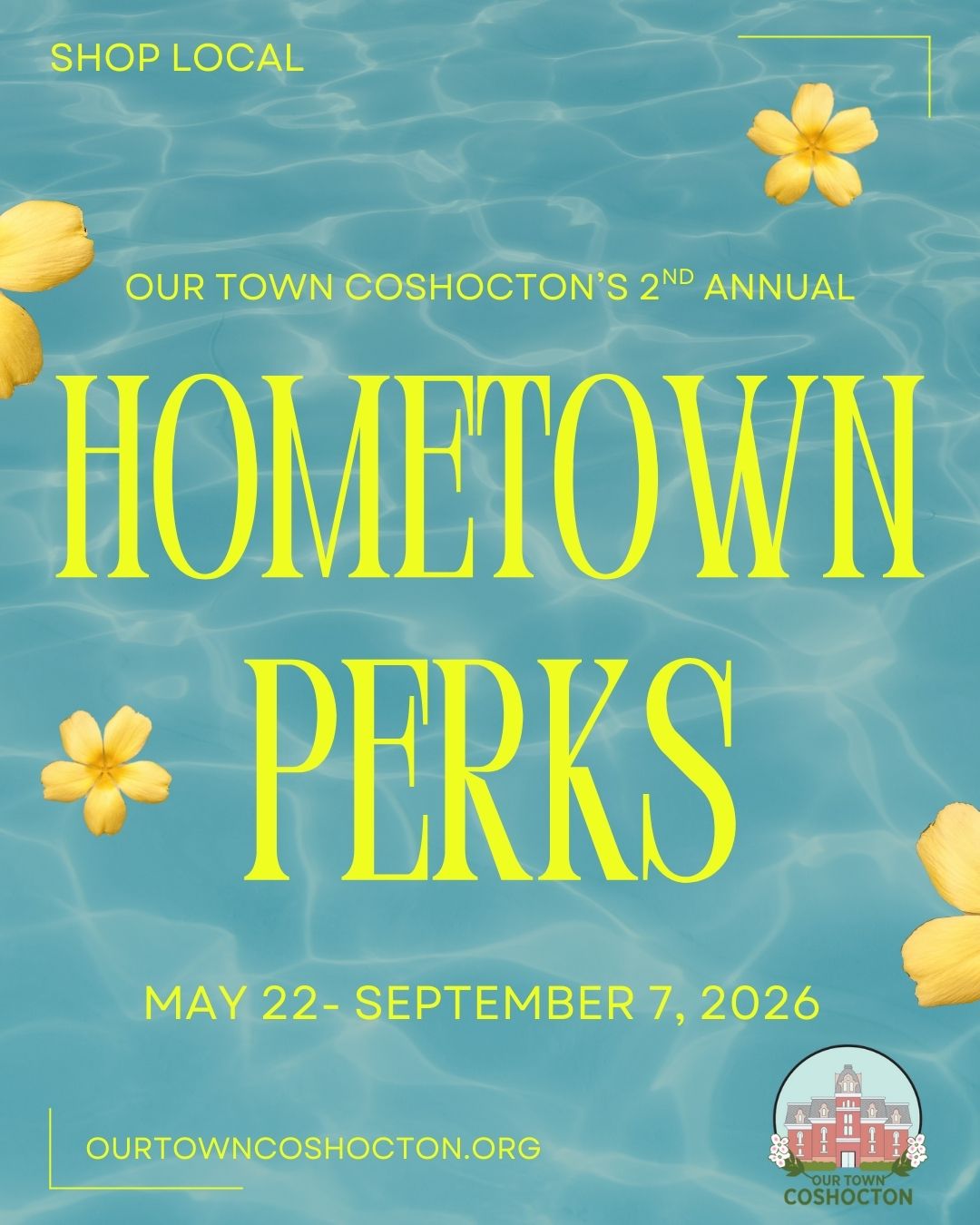 Hometown Perks Shop Local Program Kicks Off!!