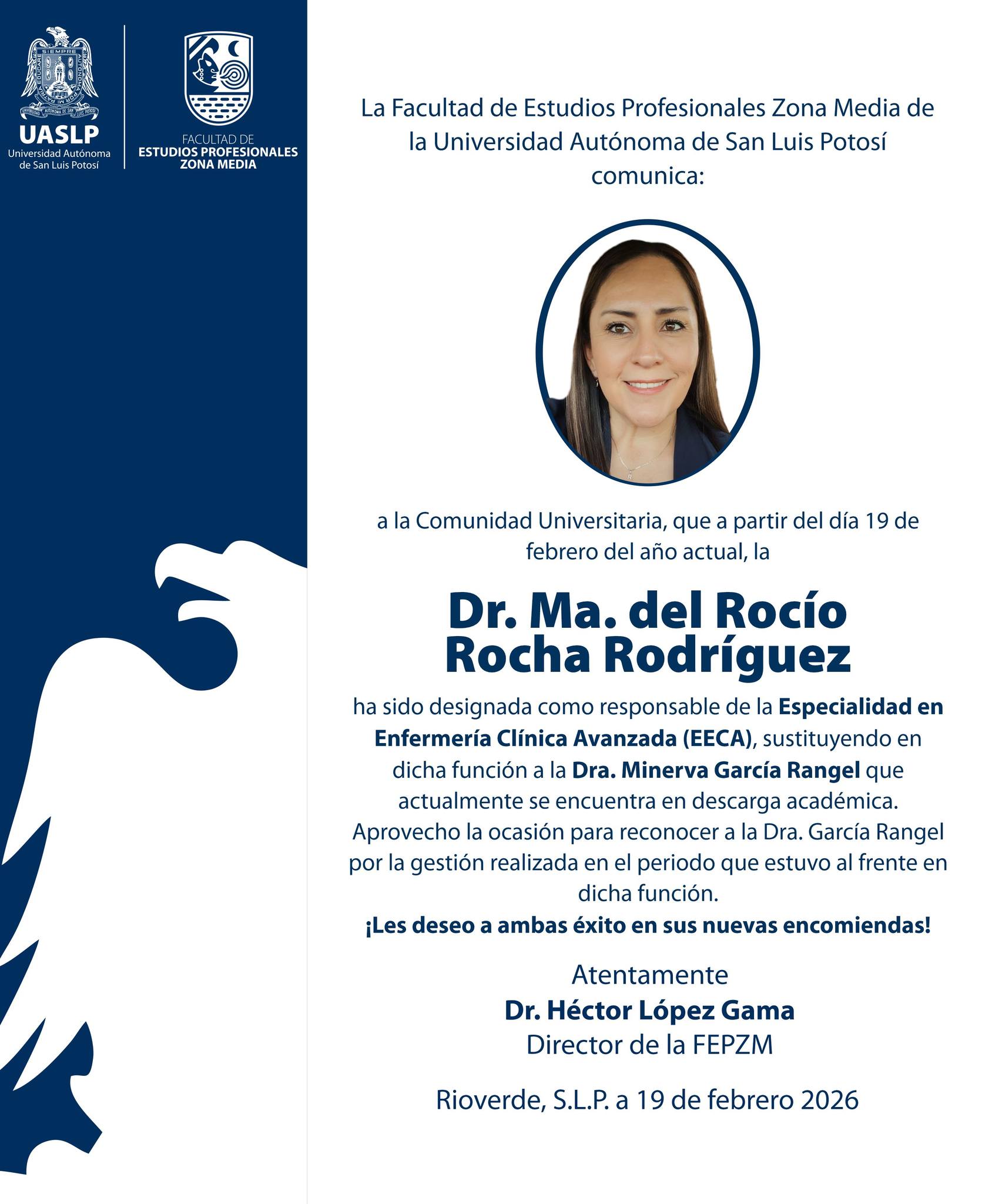 La... - Facultad de Estudios Profesionales Zona Media - UASLP | Facebook