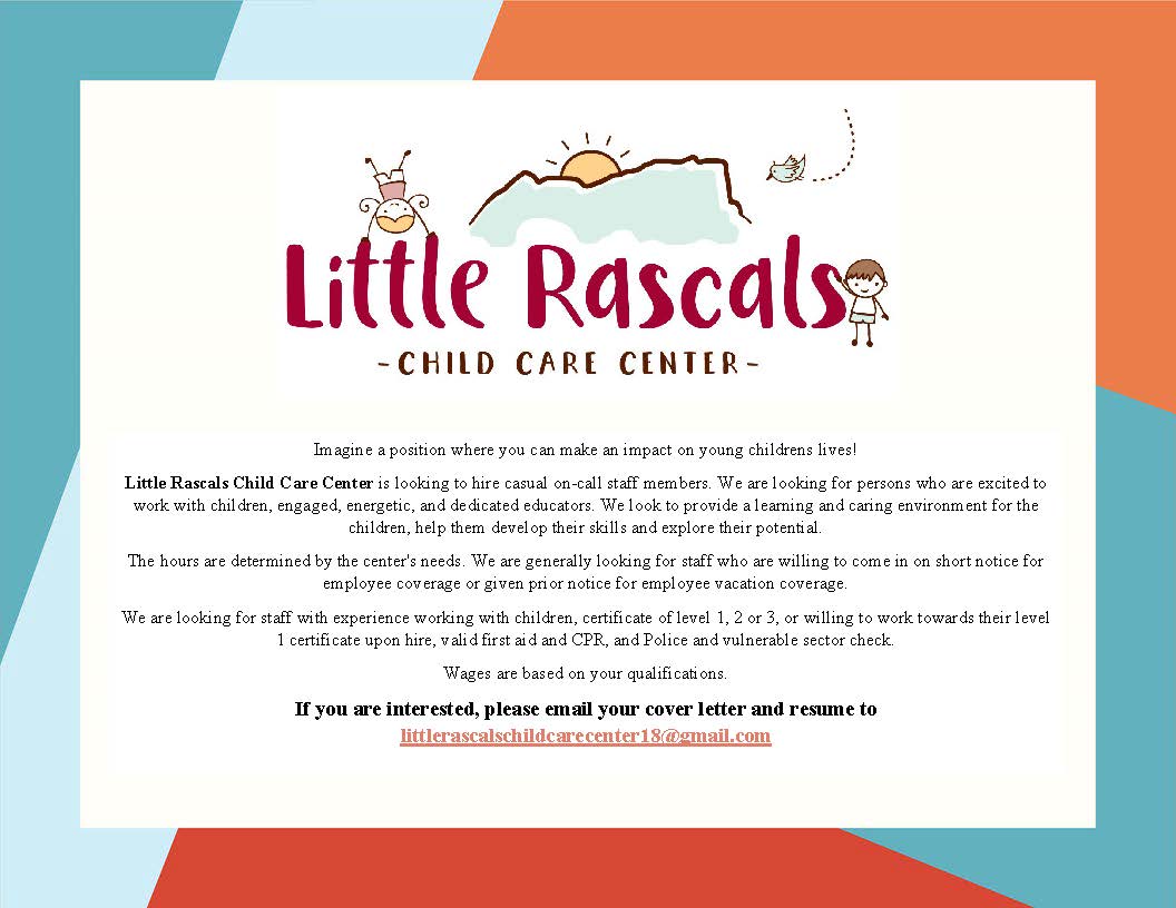 Little Rascals Child Care Center | Hinton AB