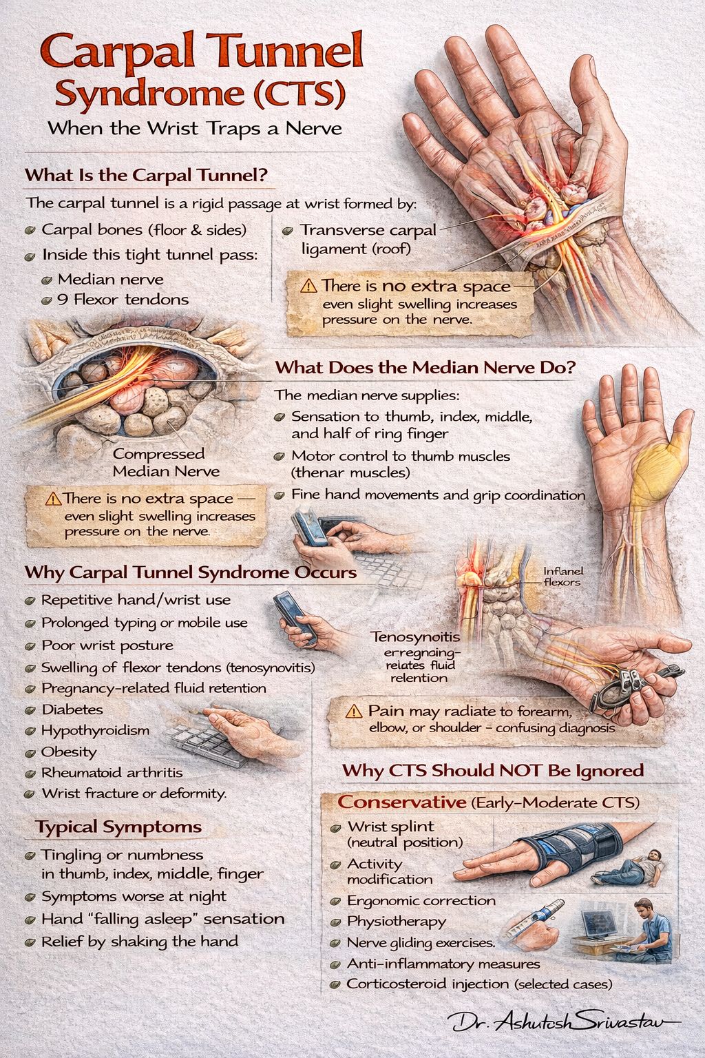 Will bpc-157 and tb500 cure carpal tunnel syndrome when it is in its early stages?