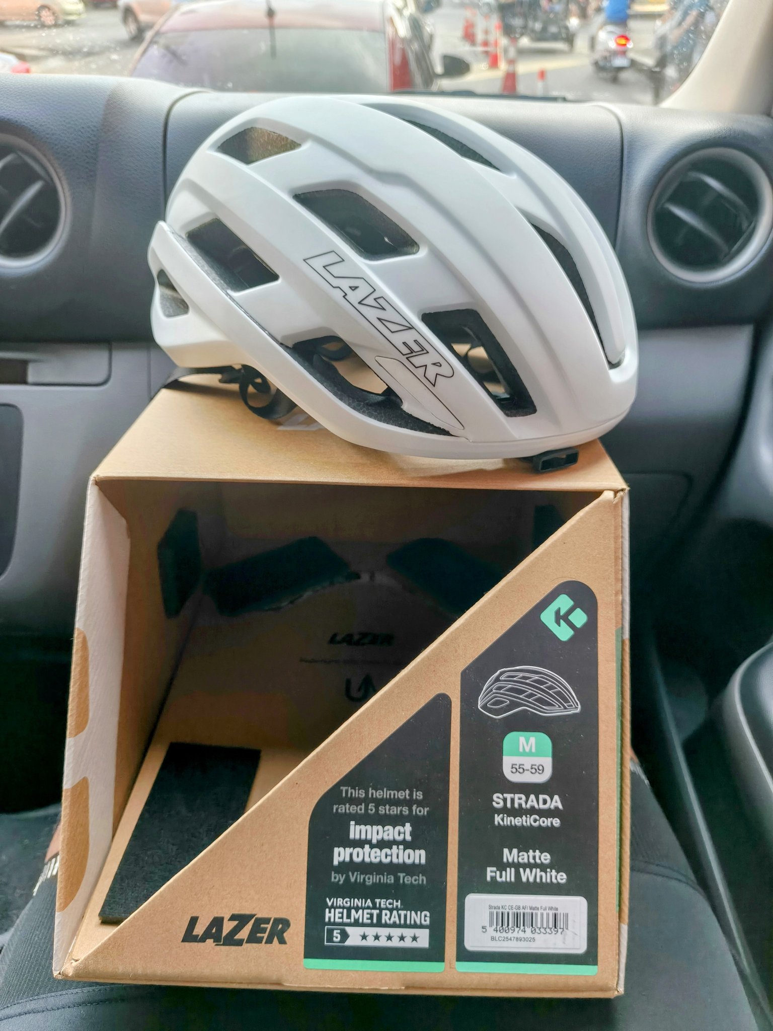 helmet lazer grace cpsc White Codax Kineticore eBike rather than added on after LAZER Tempo KinetiCore Bike Helmet,
