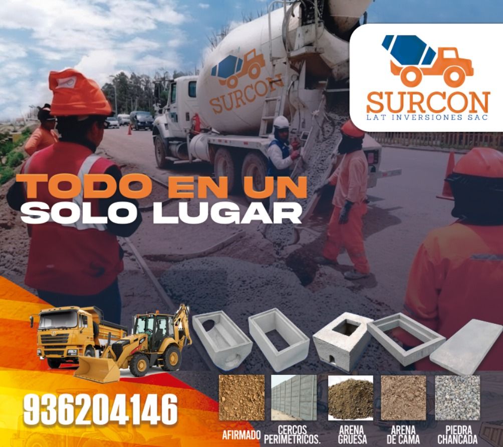 Surcon - TODO EN UN SOLO LUGAR !!! 🚧🏠🏢 ¿Buscas concreto... | Facebook